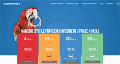 Desktop Screenshot of airwaynet.cz